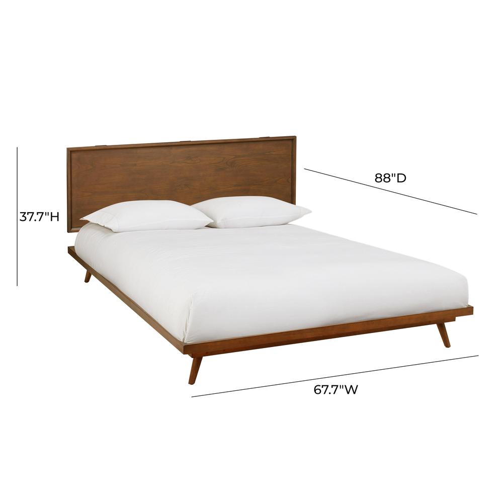 Emery Pecan Queen Bed