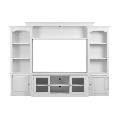 Virginia White Entertainment Center for TVs up to 65"