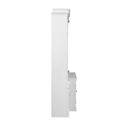 Virginia White Entertainment Center for TVs up to 65"
