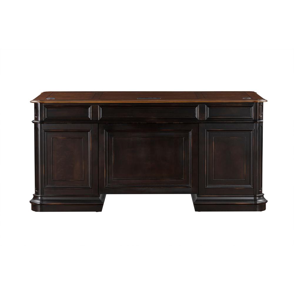 Roanoke Black Executive Desk