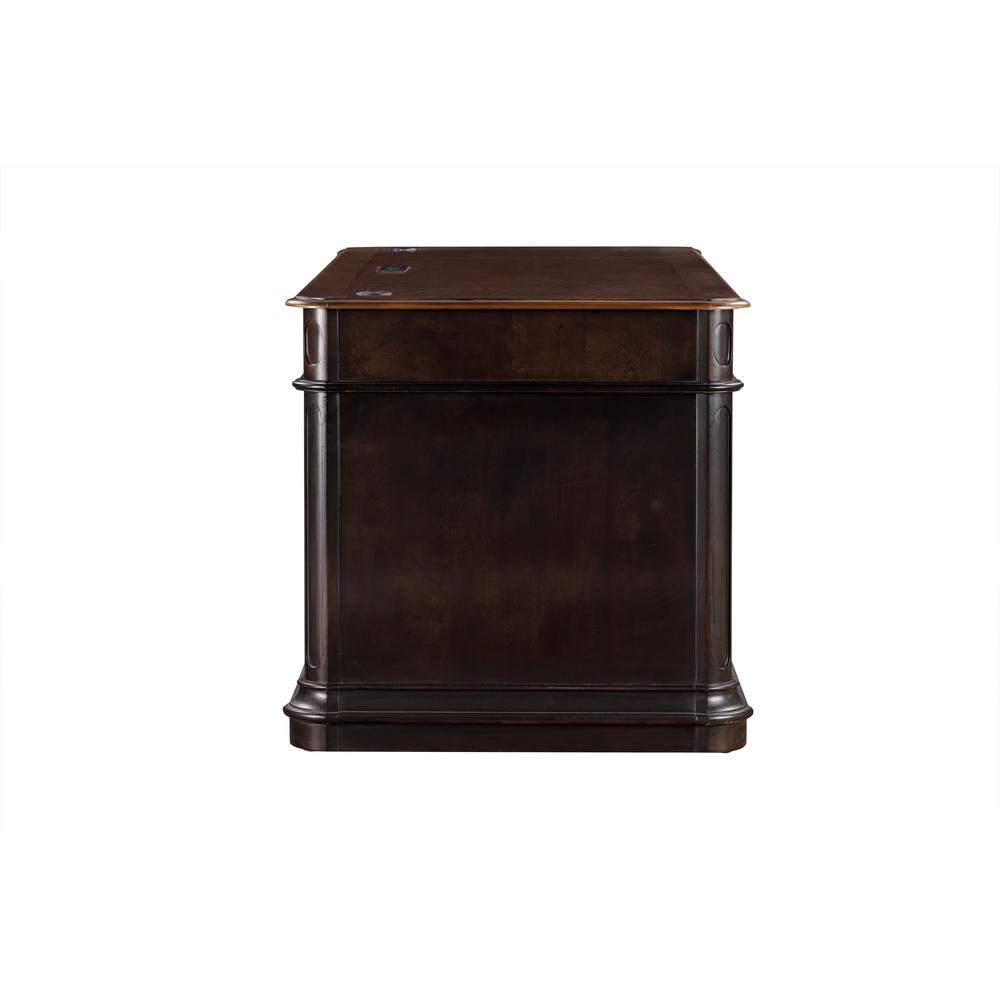 Roanoke Black Executive Desk