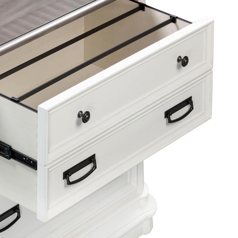 Roanoke White File Cabinet
