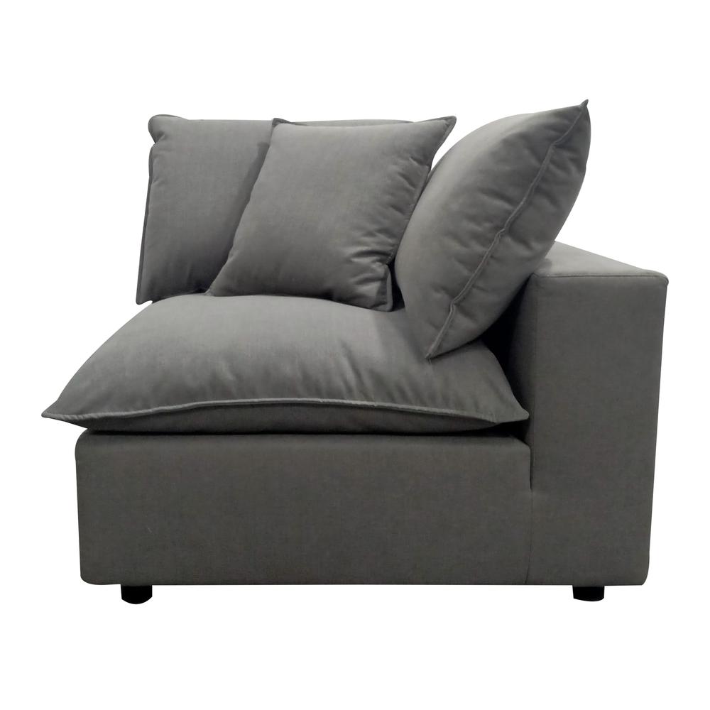 Cali Slate Corner Chair