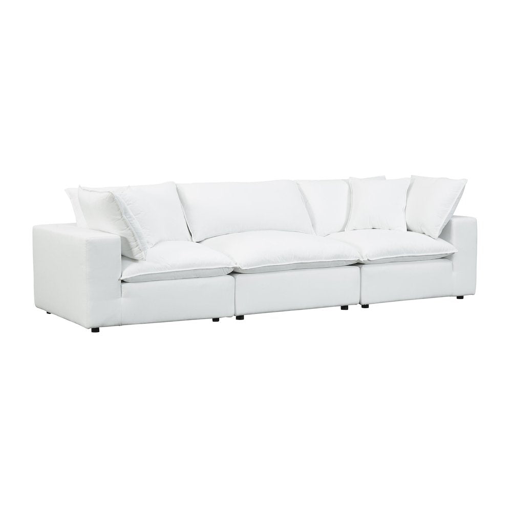 Cali Pearl Performance Fabric Modular Sofa