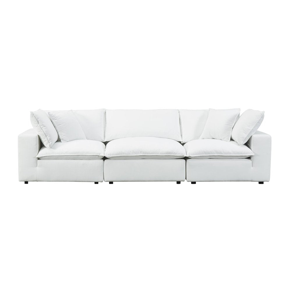 Cali Pearl Performance Fabric Modular Sofa