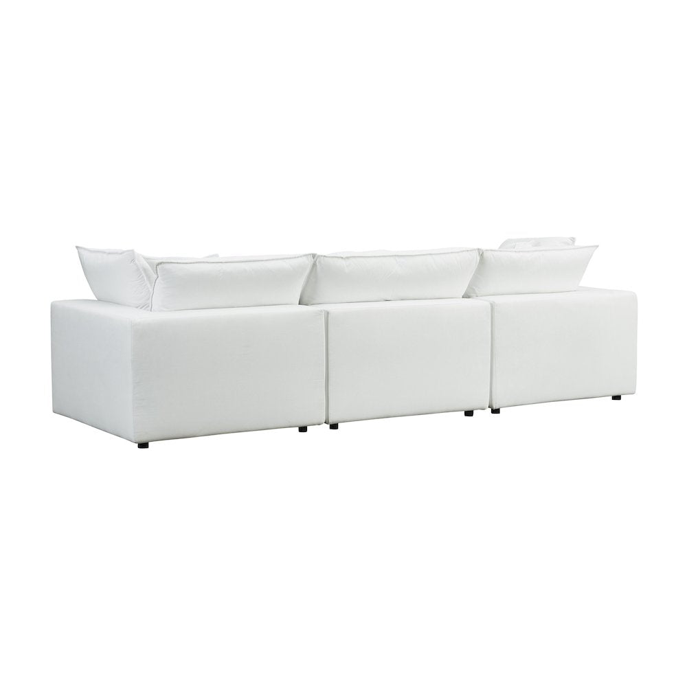 Cali Pearl Performance Fabric Modular Sofa