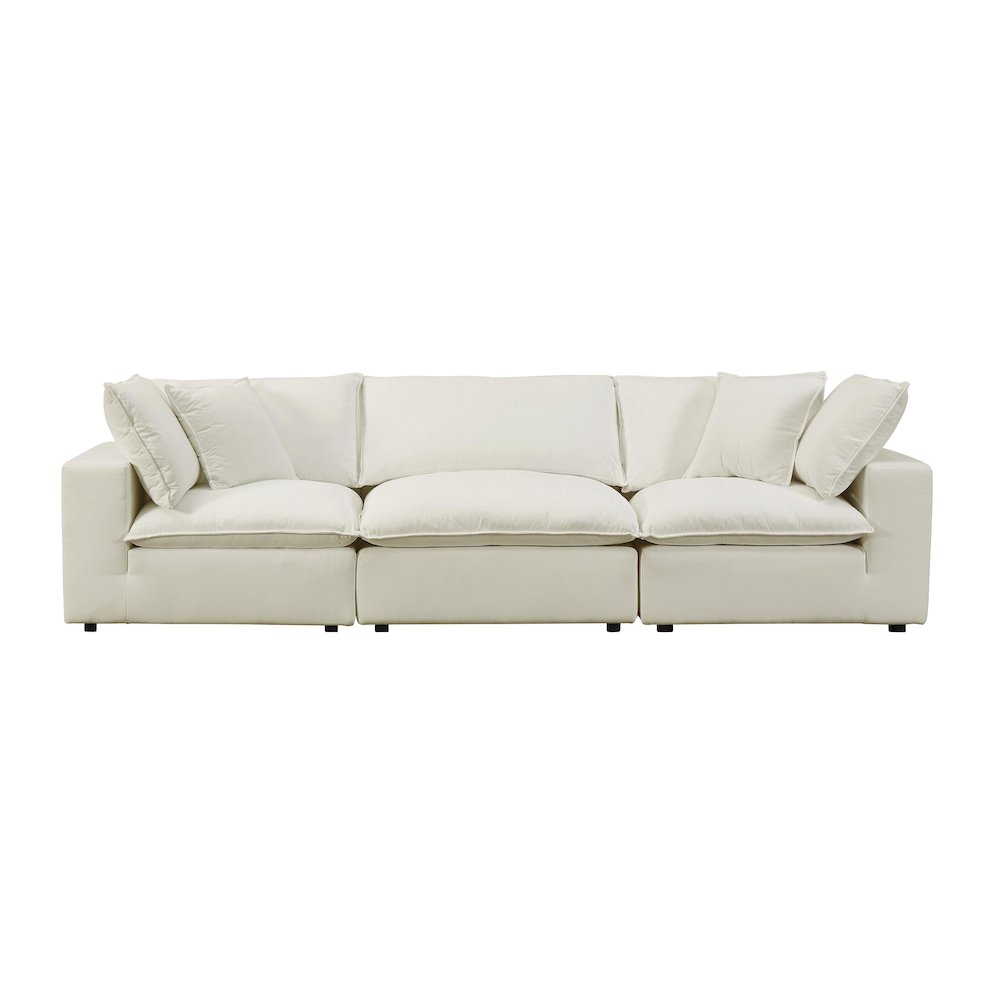 Cali Natural Performance Fabric Modular Sofa