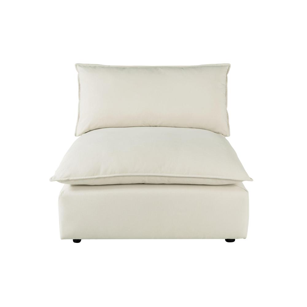 Cali Natural Armless Chair