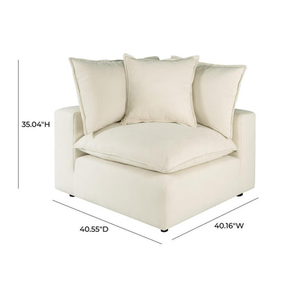 Cali Natural Corner Chair