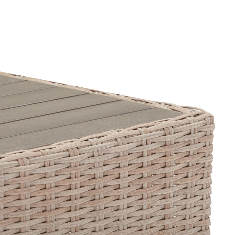 Cali Natural Wicker Outdoor Ottoman