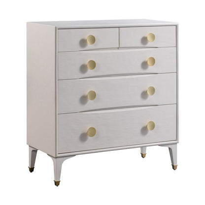 Divine White Chest Dovetail Drawers, White