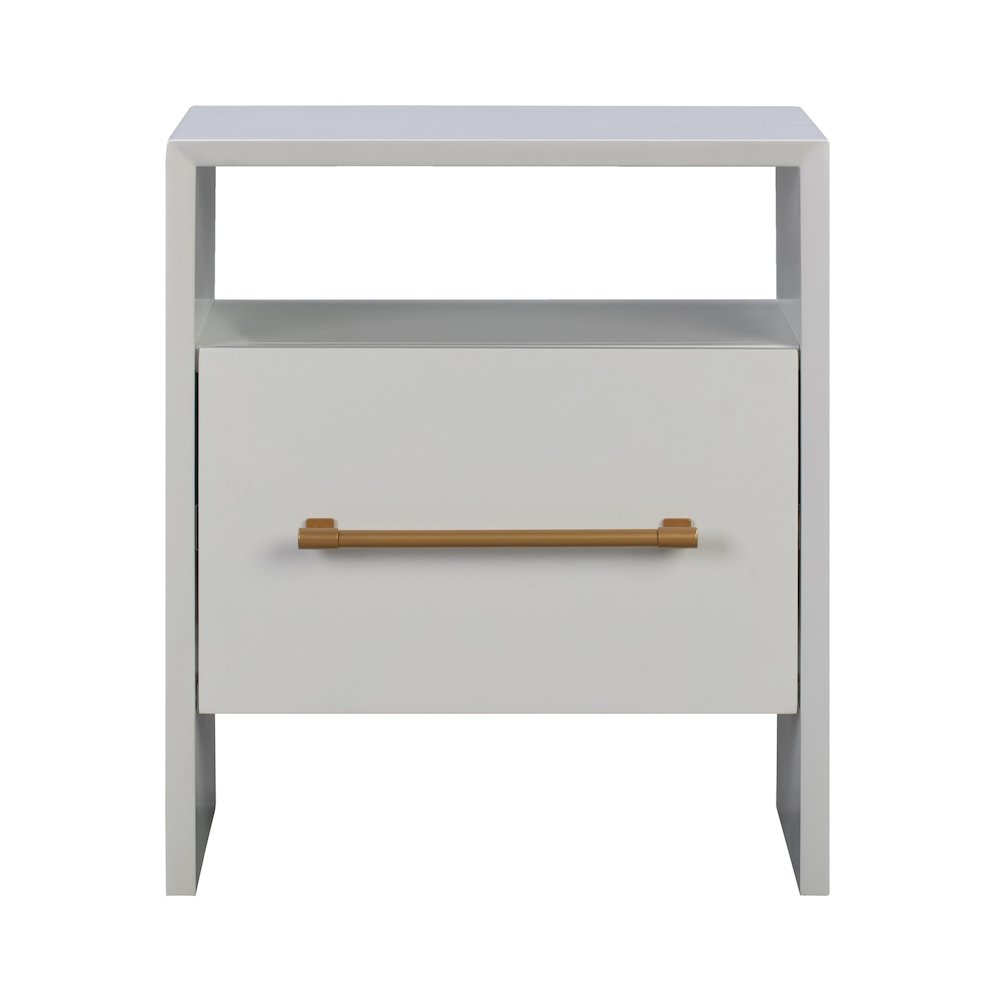 Libre White Nightstand