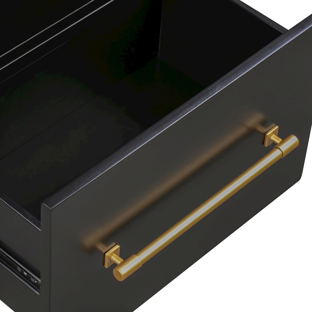 Libre Black Nightstand