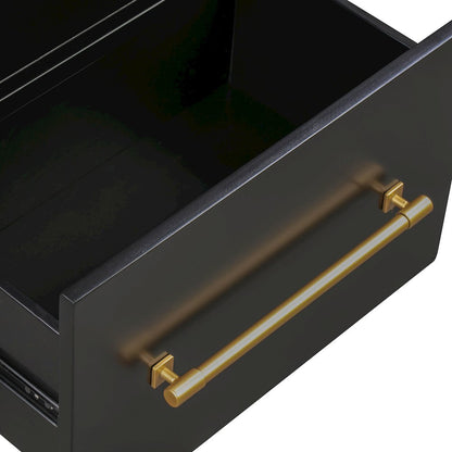 Libre Black Nightstand