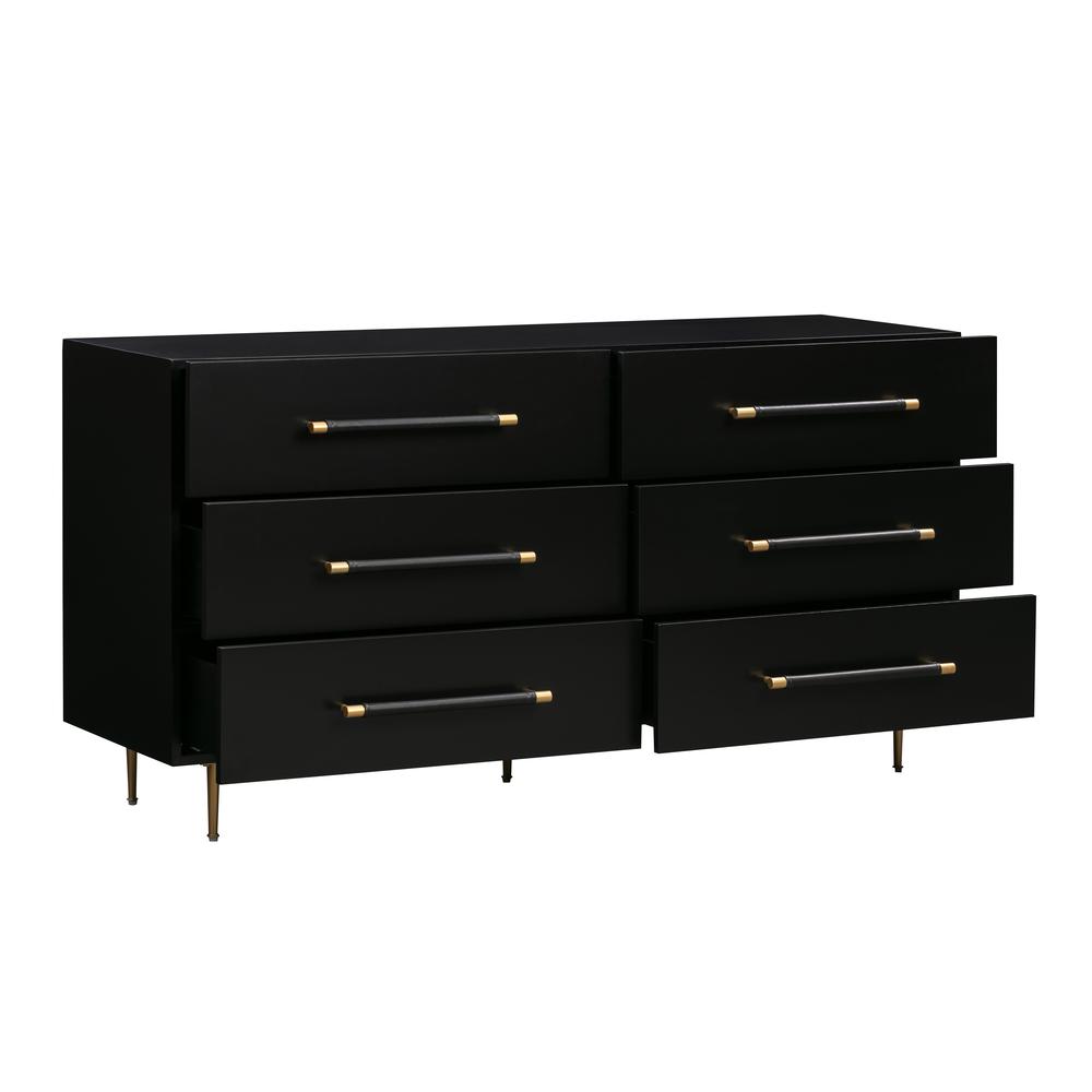 Eclipse Modern 6 Drawer Dresser, Belen Kox