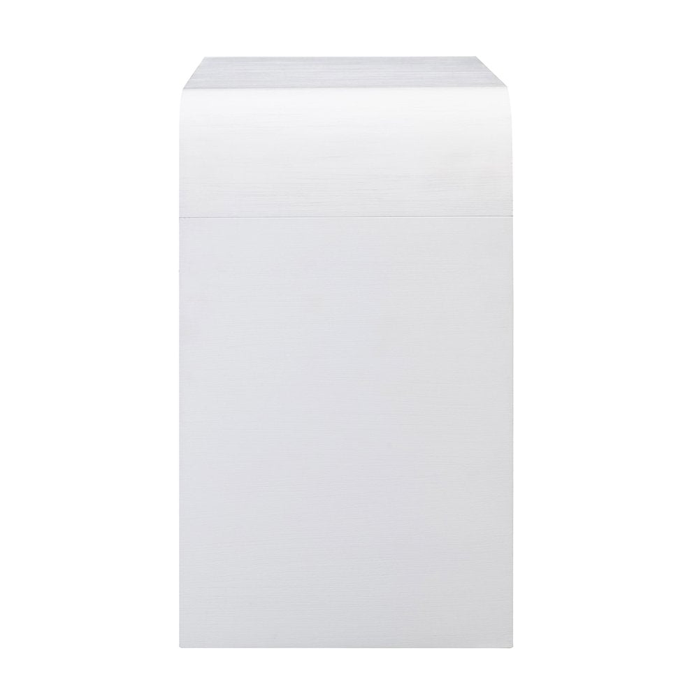 Hump 6 Drawer White Dresser
