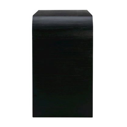 Hump 6 Drawer Black Dresser