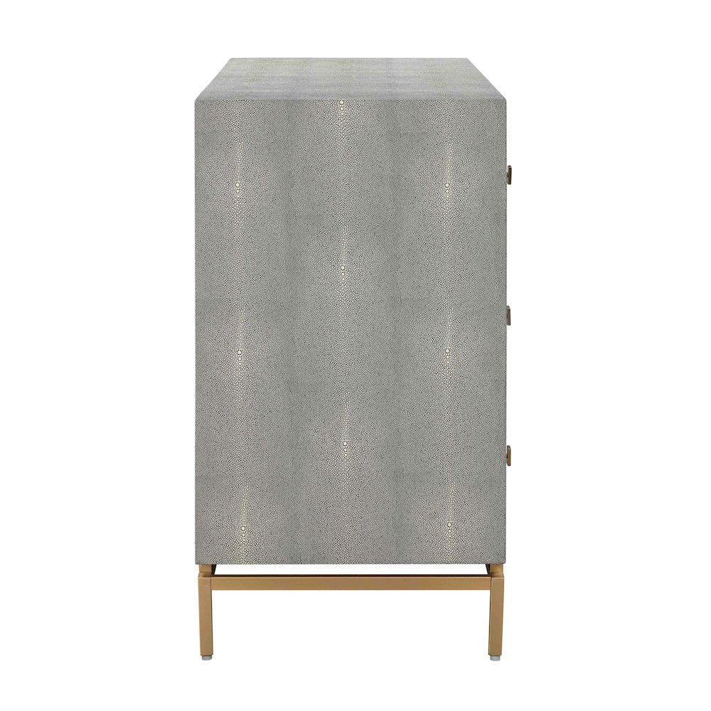 Pesce Shagreen 6 Drawer Dresser
