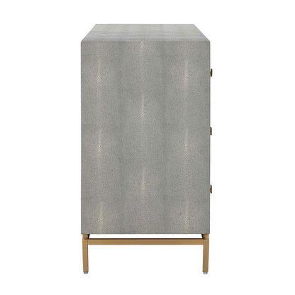 Pesce Shagreen 6 Drawer Dresser