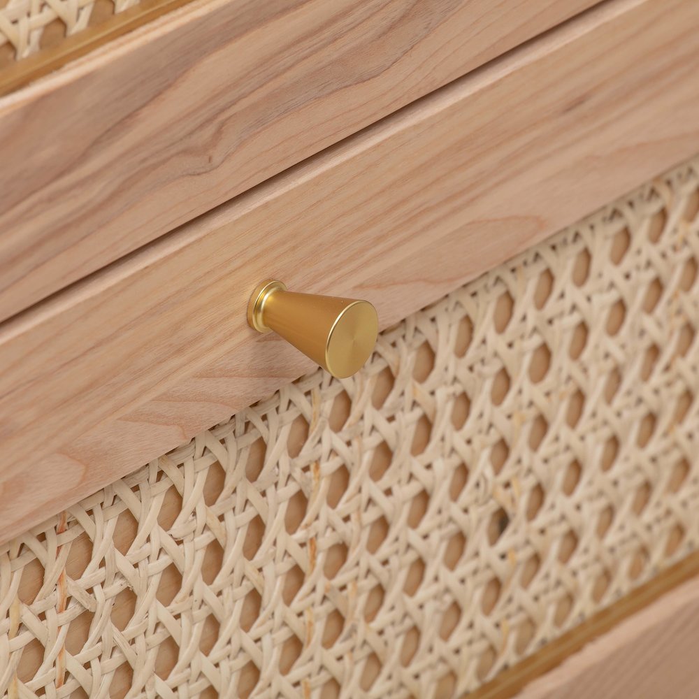Carmen Cane 6 Drawer Dresser