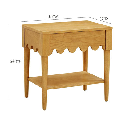 Oodle Natural Ash Nightstand