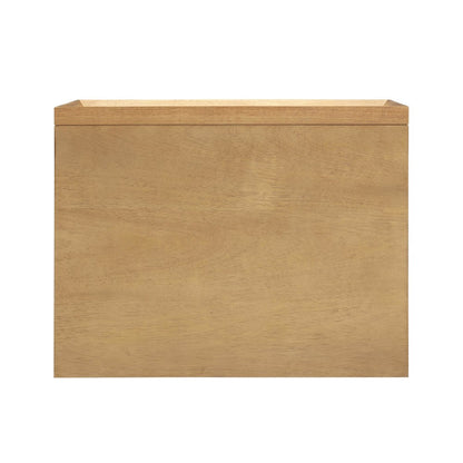 Miles Natural Rubberwood Nightstand