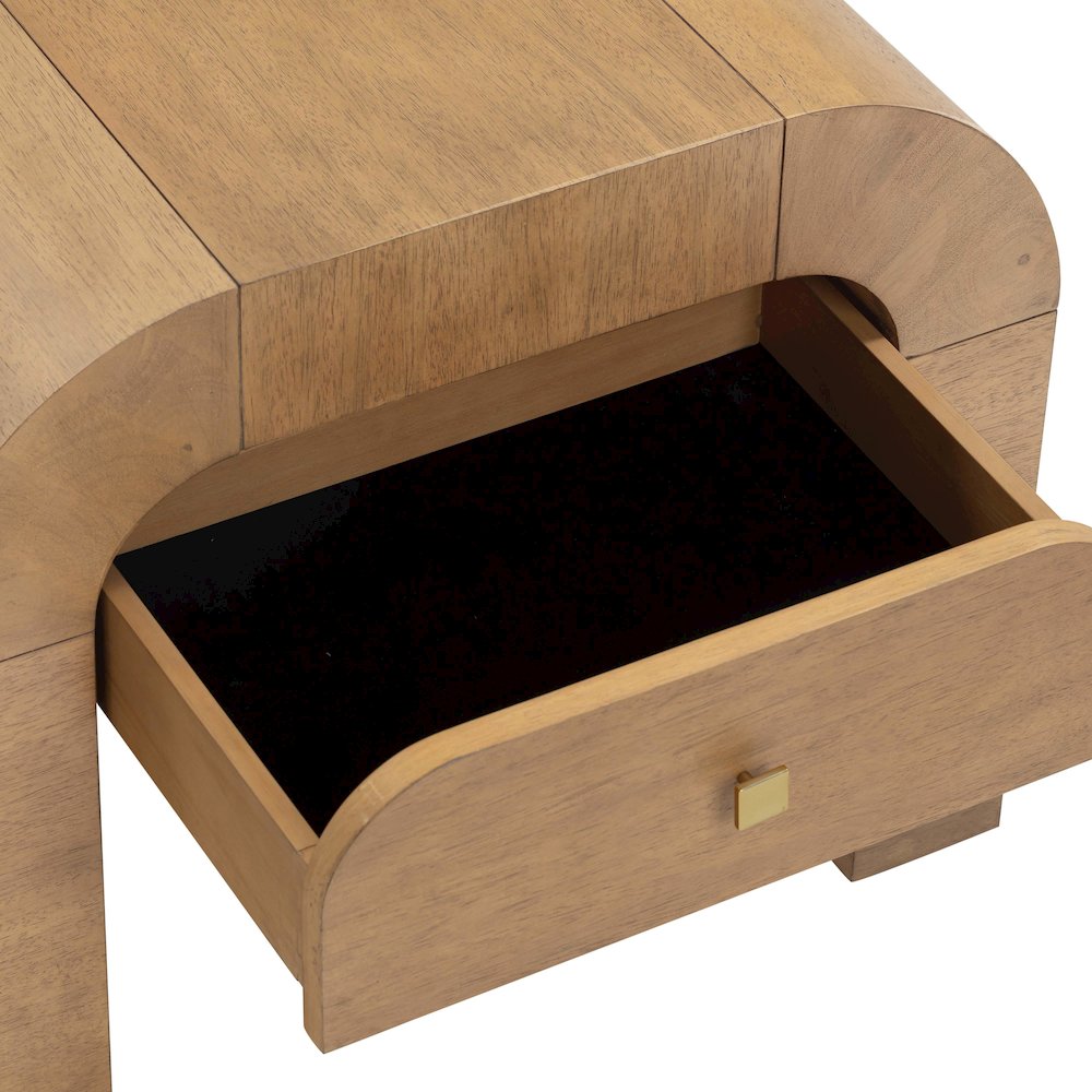 Hump Natural Nightstand