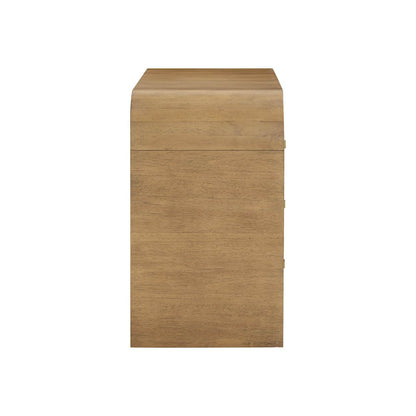 Hump 6 Drawer Natural Dresser