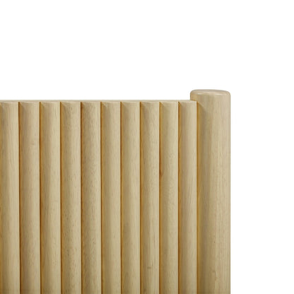 Tyla Natural Wood Queen Bed