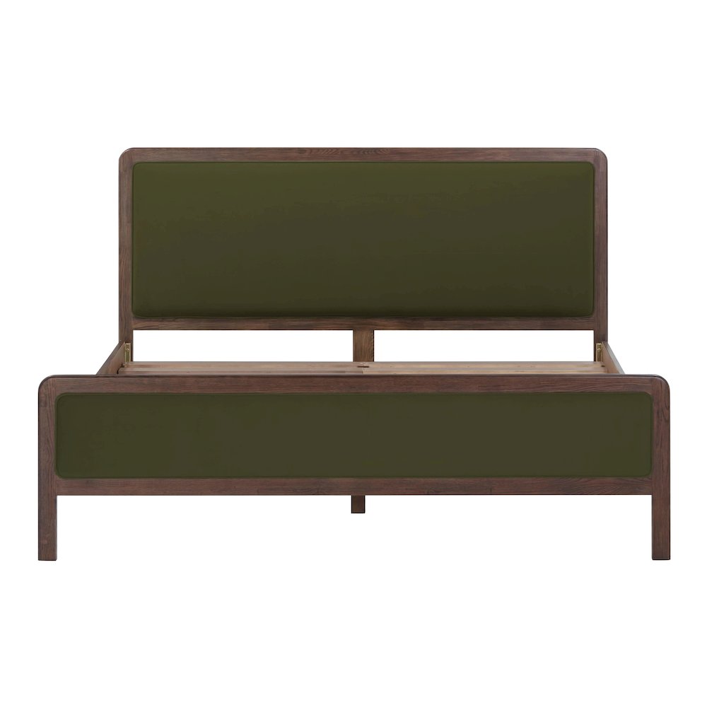 Hella Forest Green Velvet King Bed