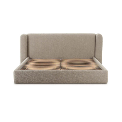 Babette Tan Boucle King Bed