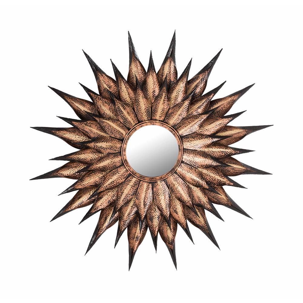 Sunflower Antique Wall Mirror