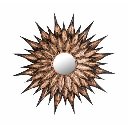 Sunflower Antique Wall Mirror