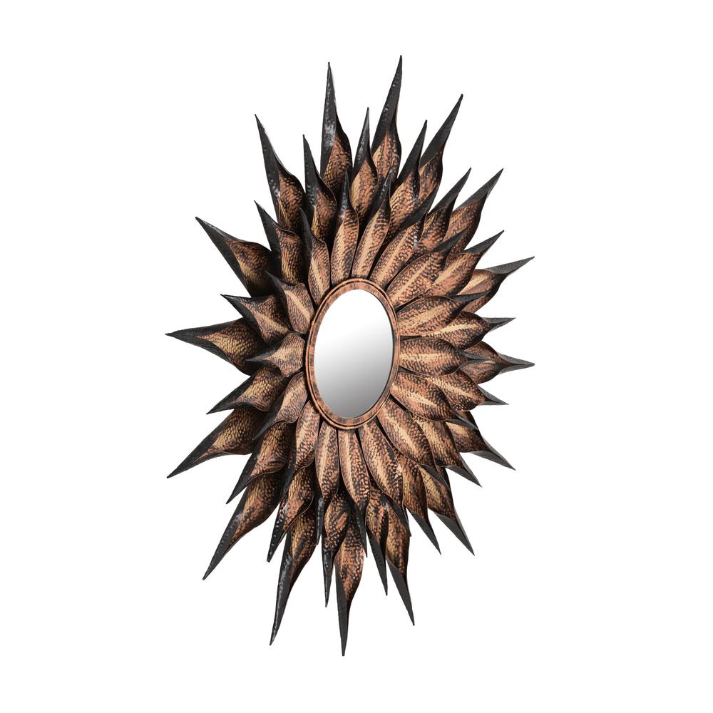 Sunflower Antique Wall Mirror