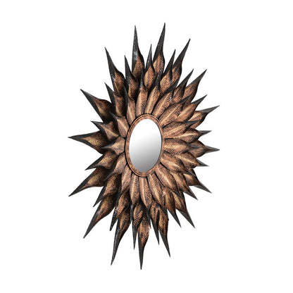 Sunflower Antique Wall Mirror