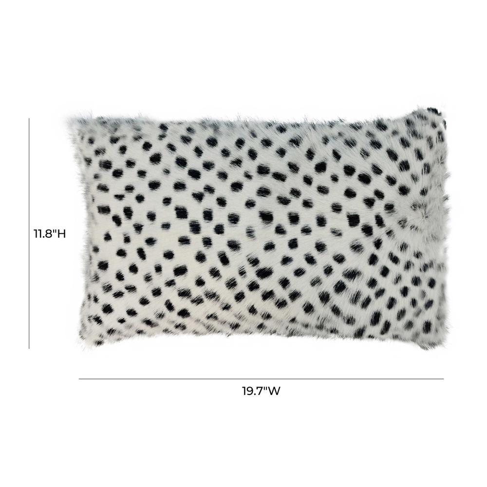 Genuine Goatskin 12"x20" Pillow