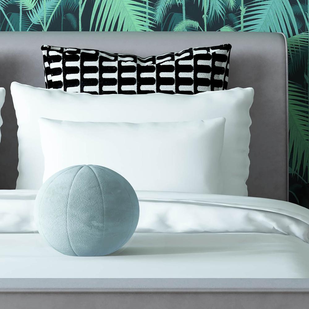 Boba 9" Sea Blue Velvet Pillow