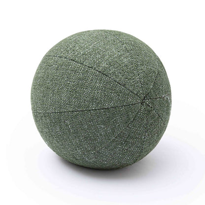 Boba Forest Green Textured Basketweave 9 inch Pillow