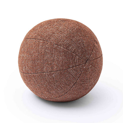 Boba Red Sedona Textured Basketweave 9 inch Pillow