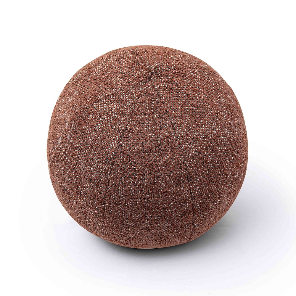 Boba Red Sedona Textured Basketweave 9 inch Pillow