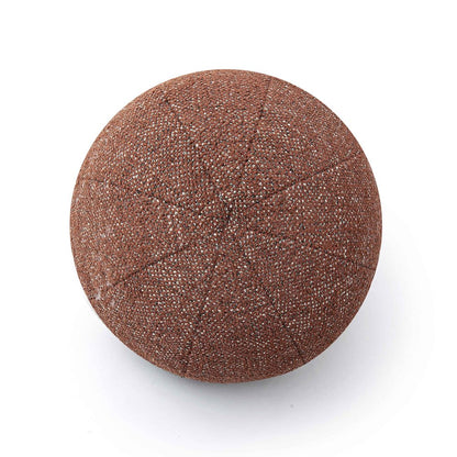 Boba Red Sedona Textured Basketweave 9 inch Pillow