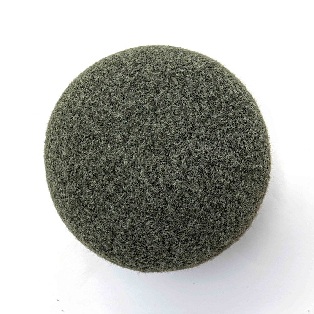 Boba Green Long Mohair 14 inch Pillow