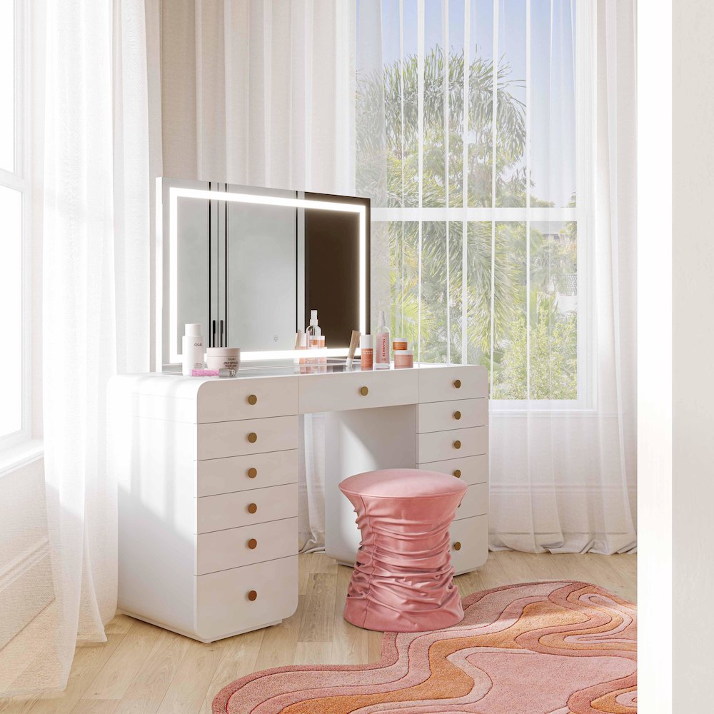 Lola Jumbo LED Panel Vanity Mirror