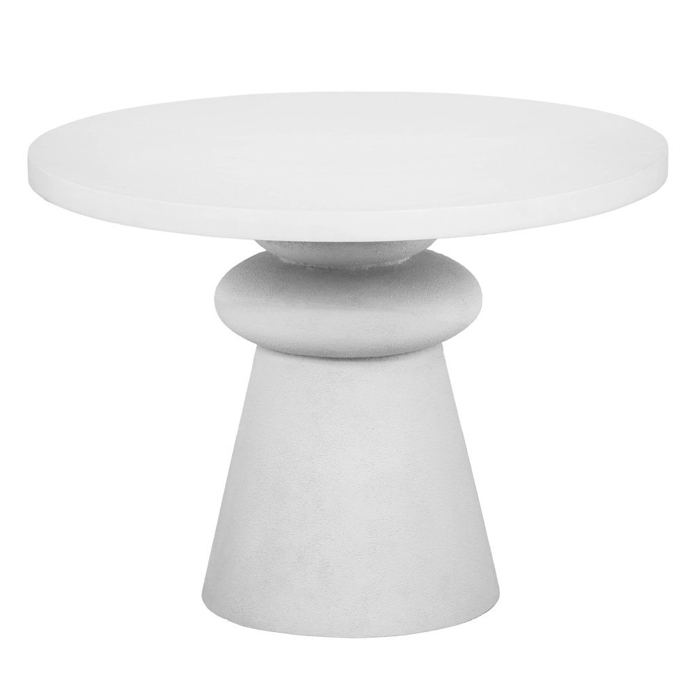Lupita White 42 inch Dinette Table