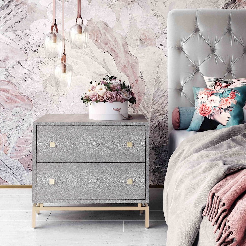 Pesce Shagreen Nightstand