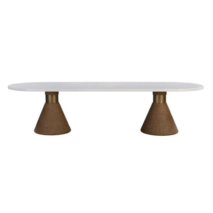 Rishi Natural Rope Oval Table
