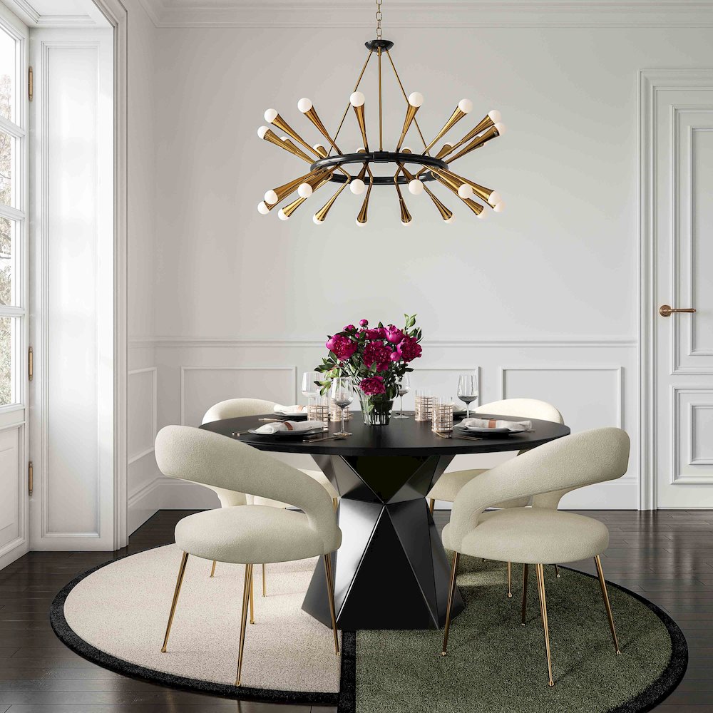 Rocco Cream Boucle Dining Chair