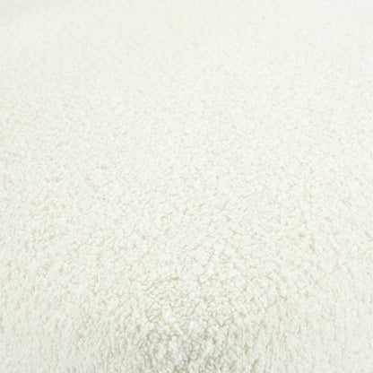 Boucle Accent Chair with Ash Wood Legs for Living Room or Bedroom, Cream