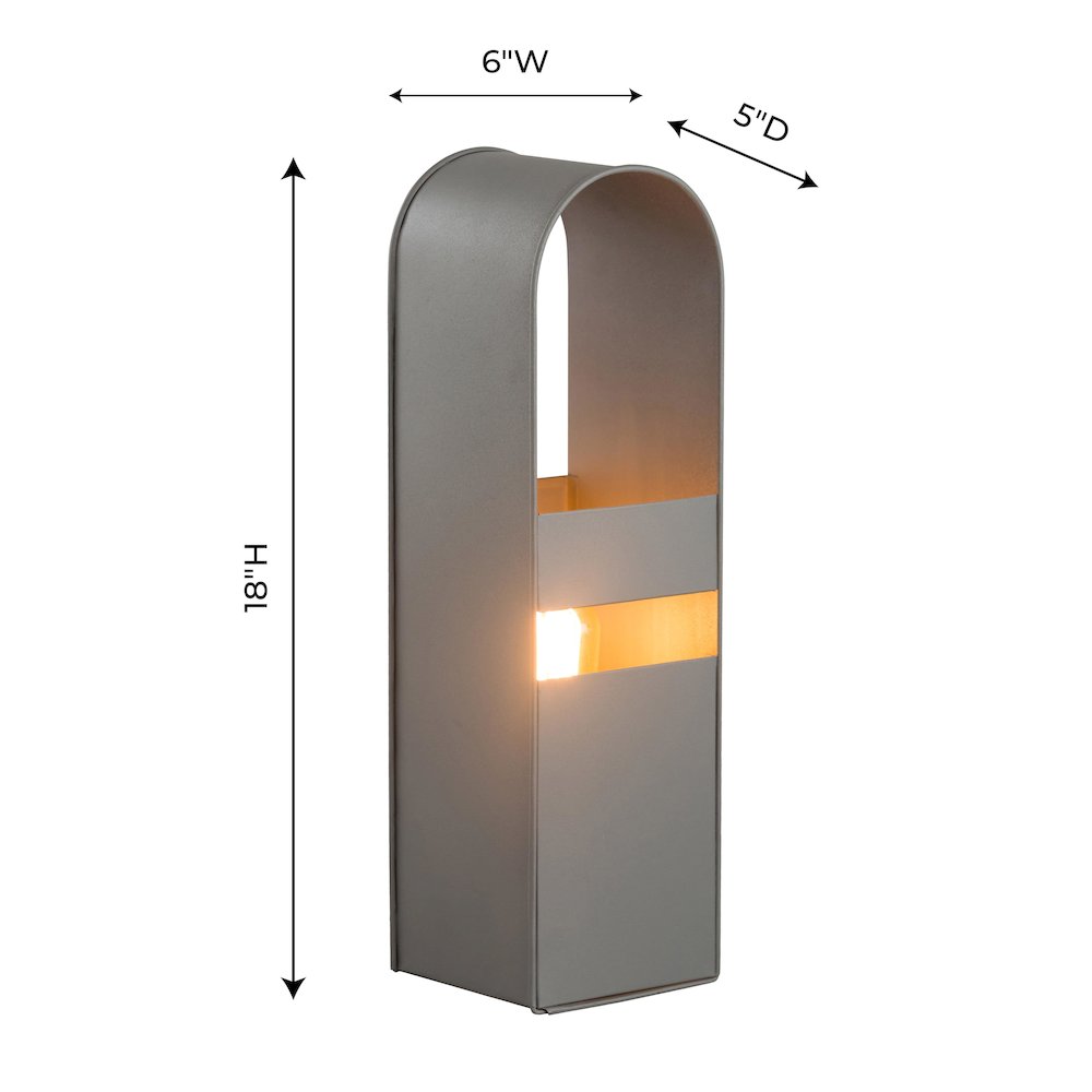 Arther Grey Tall Table Lamp