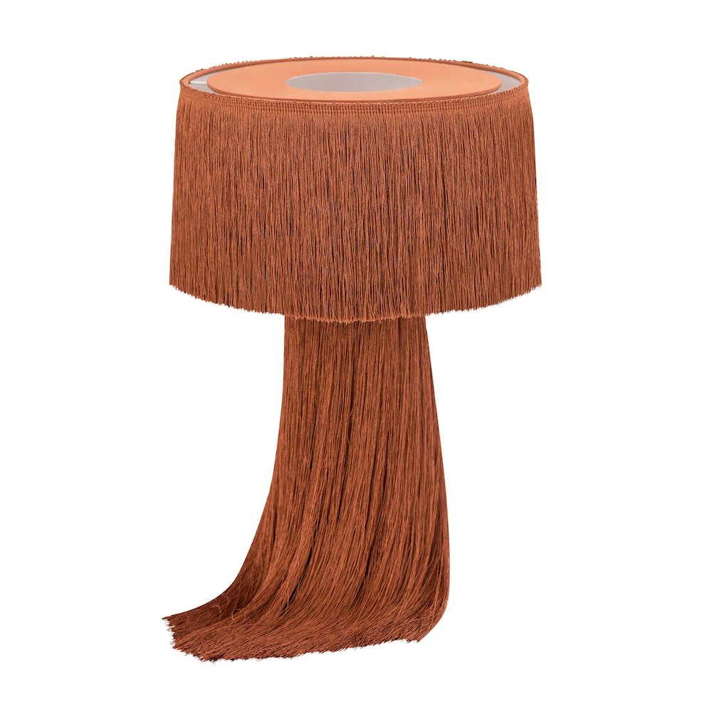 Atolla Brick Tassel Table Lamp